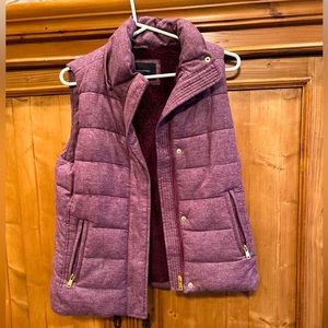 Banana Republic vest with detachable hood
